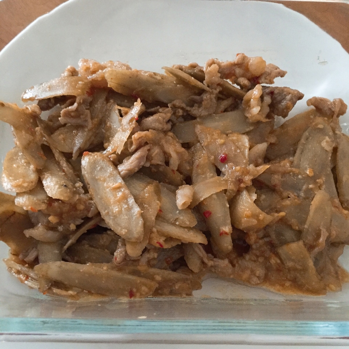 ご飯がすすむ ごぼうと豚肉のピリ辛味噌 レシピ 作り方 By れっさん 楽天レシピ ご飯がすすむ ごぼうと豚肉のピリ辛味噌 レシピ 作り方 By れっさん 楽天レシピ